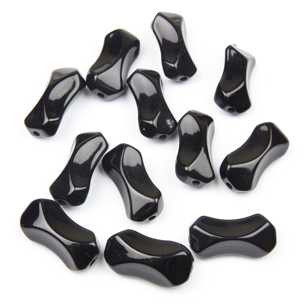 Бусины 1008-1 черный (25 шт)