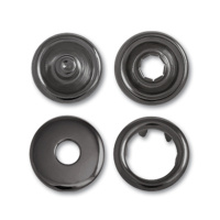 Кнопки рубашечные C333 темный никель 11 мм (200 шт)