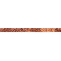 Пайетки плоские на нитке К 50А оранжевый (100 ярд)