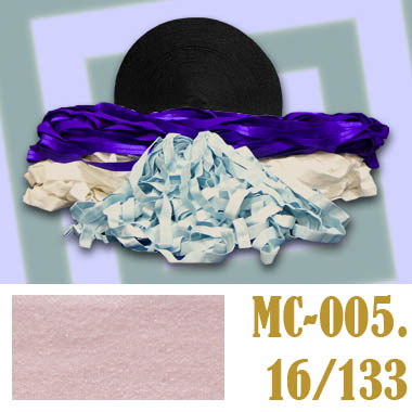 Эластичная отделочная лента 16/GCC 133 MC-005 светло-розовый (50 ярд)