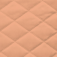 Термостежка "ромб большой 4х4см" 714 персиковый (синтепон 100 г, 100% ПЭ подкладка 190Т) 150 см/50 м