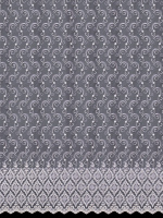 Микросетка с вышивкой высота 283 см (20м±) 12270 SANAL BEYAZ V125