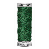 Нитки вышивальные из вискозы Gutermann Rayon №40 200м Цвет 1232