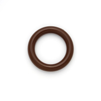 Кольцо для карнизов диаметром 28-35 мм 719 темно-коричневый, диам. 55/37 мм (100 шт)