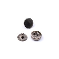 Кнопки "Альфа" Y378 темный никель 15 мм (500 шт)