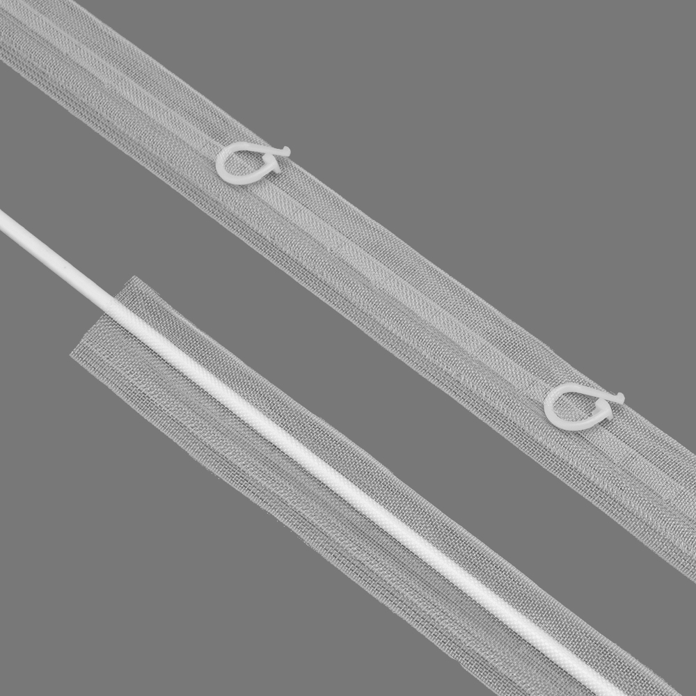 Шторная лента для римских штор 4425MP/Soft Oz-is Premium прозрачная 2,2 см/100 м