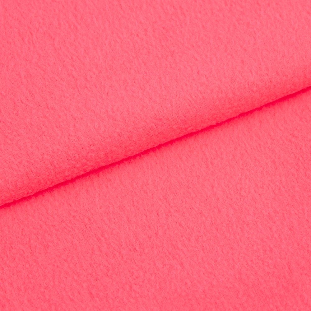 Ткань флис 159PF.11 кислотно-розовый (230г/кв.м) 150см/±33м