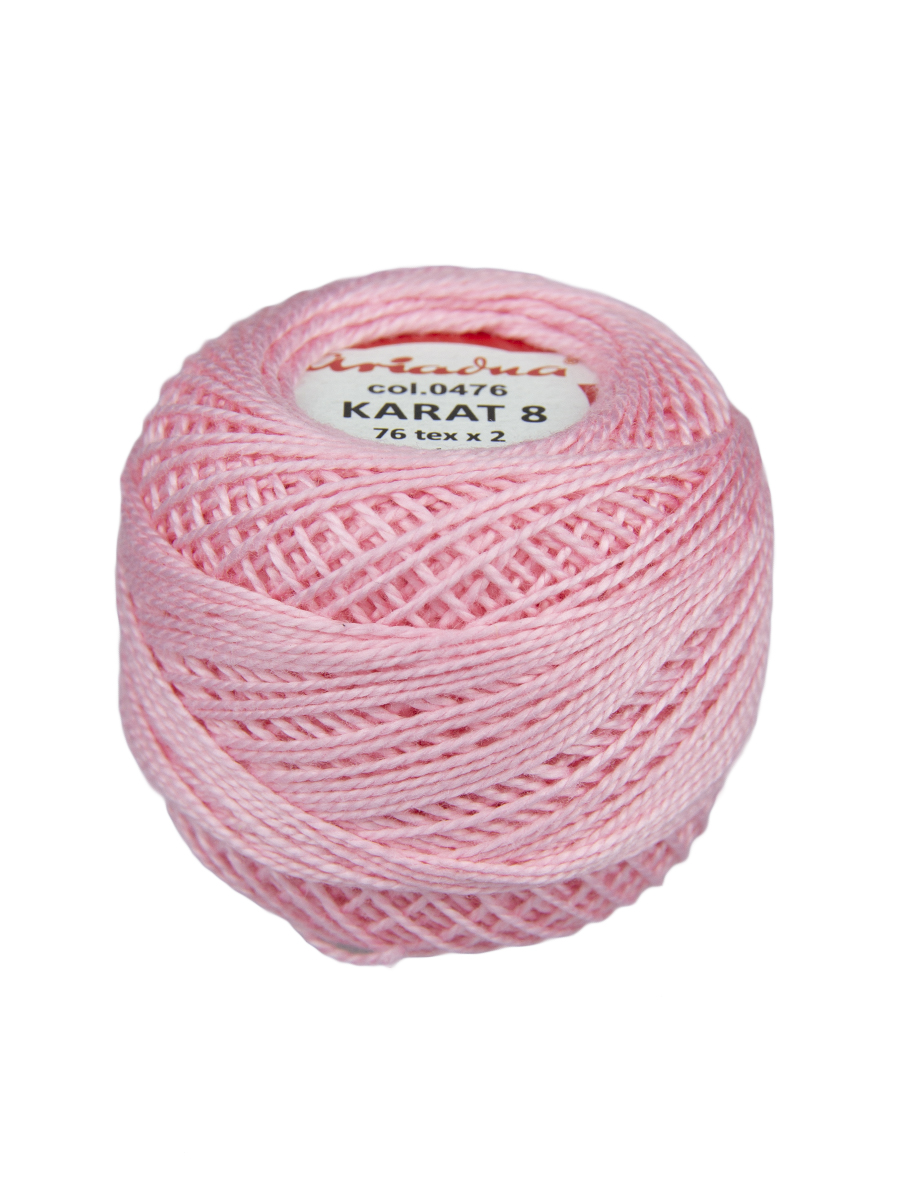 Нитки для вязания Karat 8 10 г/65 м, 76 текс х 2, цвет 0476