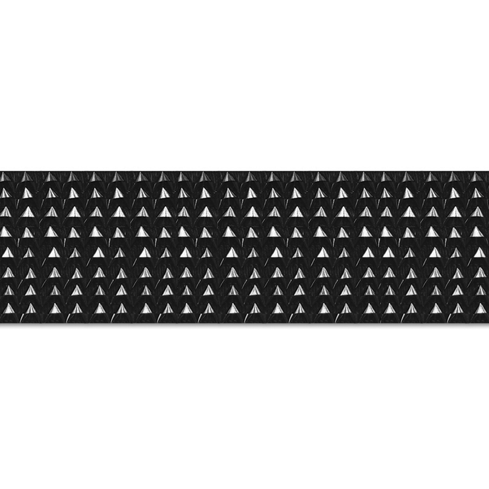 Тесьма эластичная отделочная HT09-86C черный 8 рядов (25 ярд)