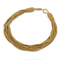 шторные подхваты плетеные