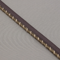 Кант отделочный XB-2218-4 "Stripes" светло-коричневый (1,6 см/d 0,5 см) (12,5 м)