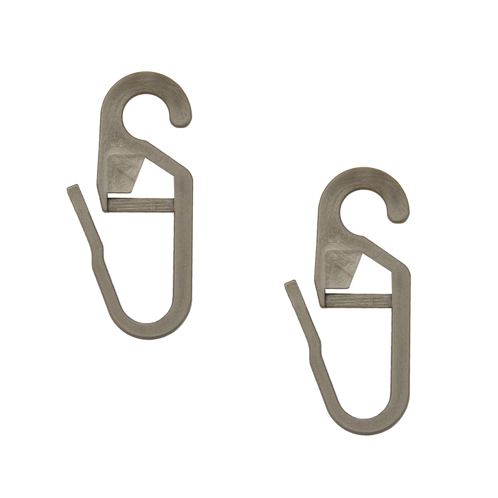 Крючок-крючок MirTex для кольца пластиковый 259 античное золото ("Граль") (100 шт)