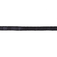 Тесьма с пайетками 2 LINE S. Q черный 2 ряда (13,7 м)