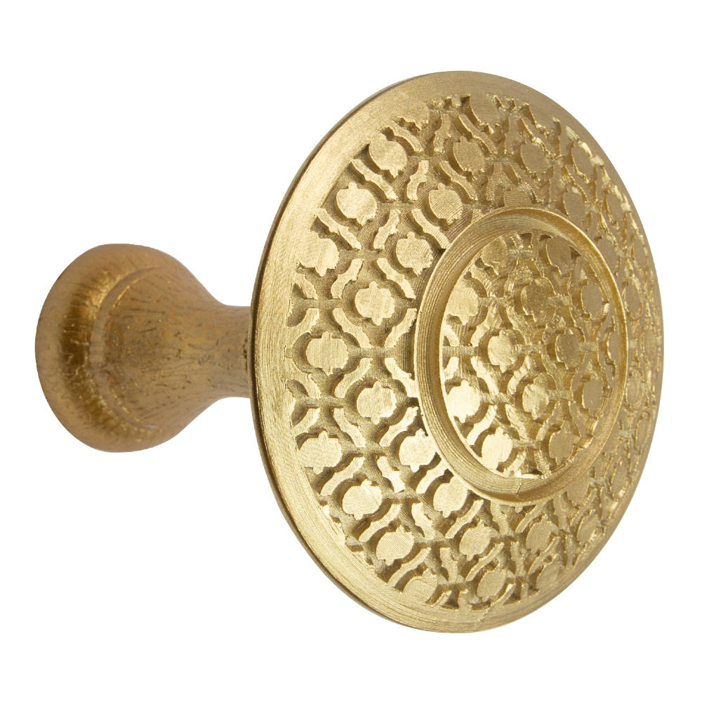 Держатель-розетка для подхват SD-08-15 (Mini) "Royyana-Amphora"  L10см/d9,5см темное золото (2 шт)