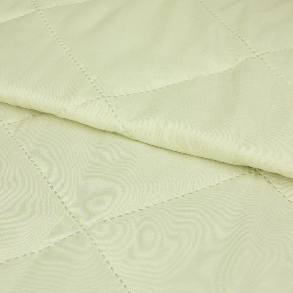 Термостежка из микрофибры MirTex "КРУПНЫЙ РОМБ" 1928-782210 пыльно-золотой 280 см/±30 м