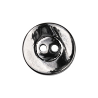 Пуговица пластик C1511 28L темный никель (12 шт)