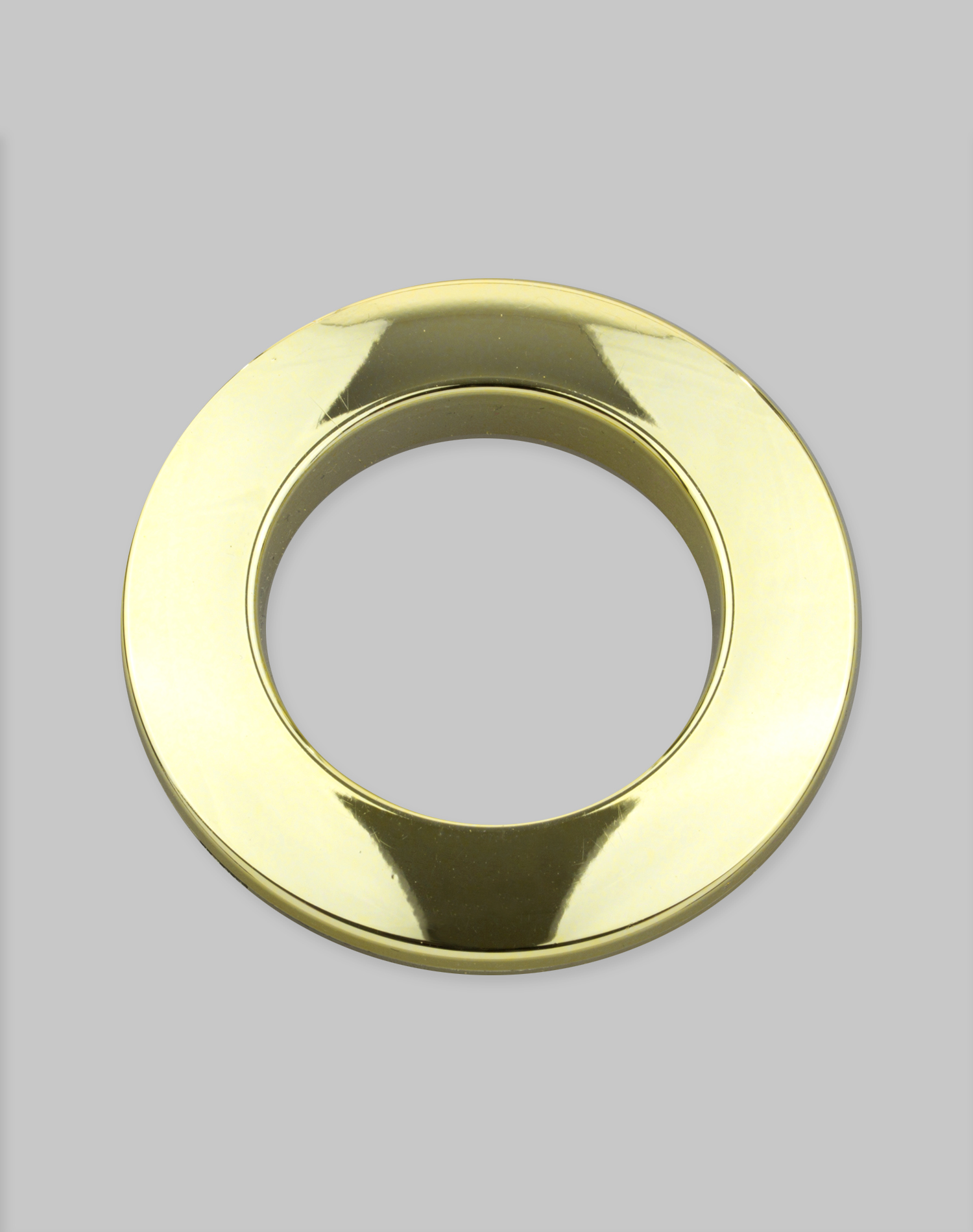 Люверсы шторные трехзамковые пластик 35 мм "СМ" 2 золото глянец (100 шт)