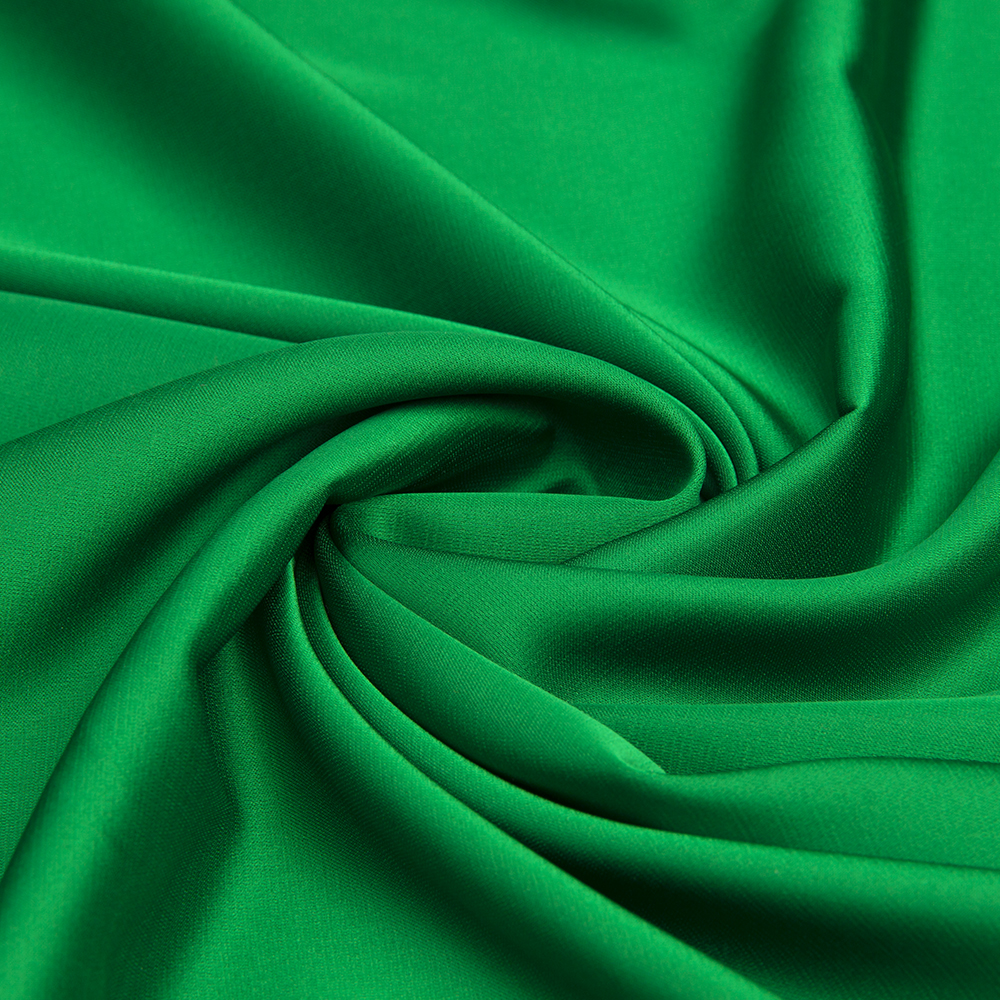 Ткань Армани шелк однотонный KP116.24 травяной зеленый (85г/кв.м) 150 см/±53м