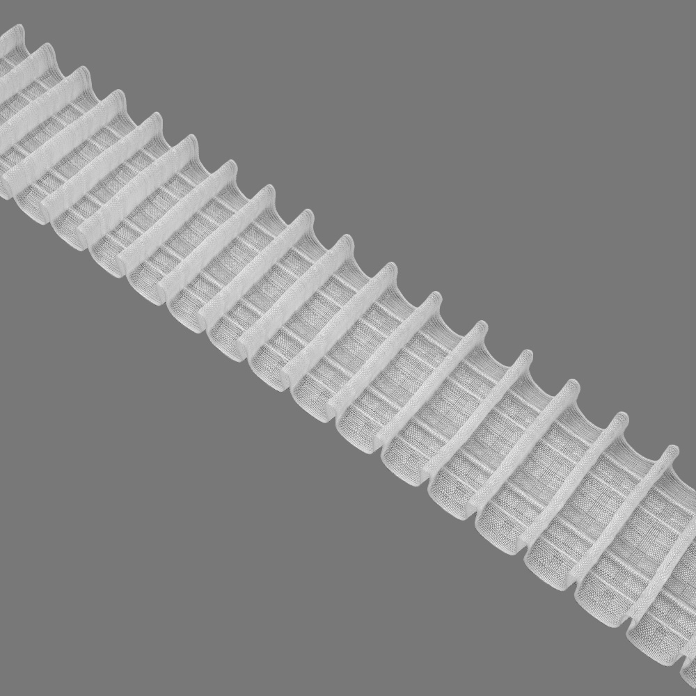 Шторная лента 80MP/Soft (1:2,25) Oz-is Premium многокарманная прозрачная 8 см/50 м