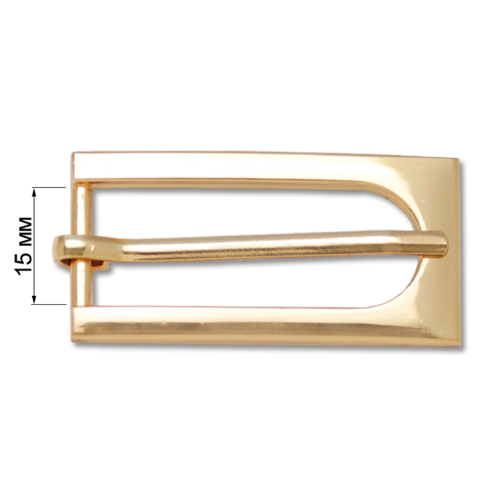 Пряжка (с язычком) L12217 русское золото