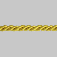 Шнур шторный витой SM-D7-001 -N214/1 золото (25 м)