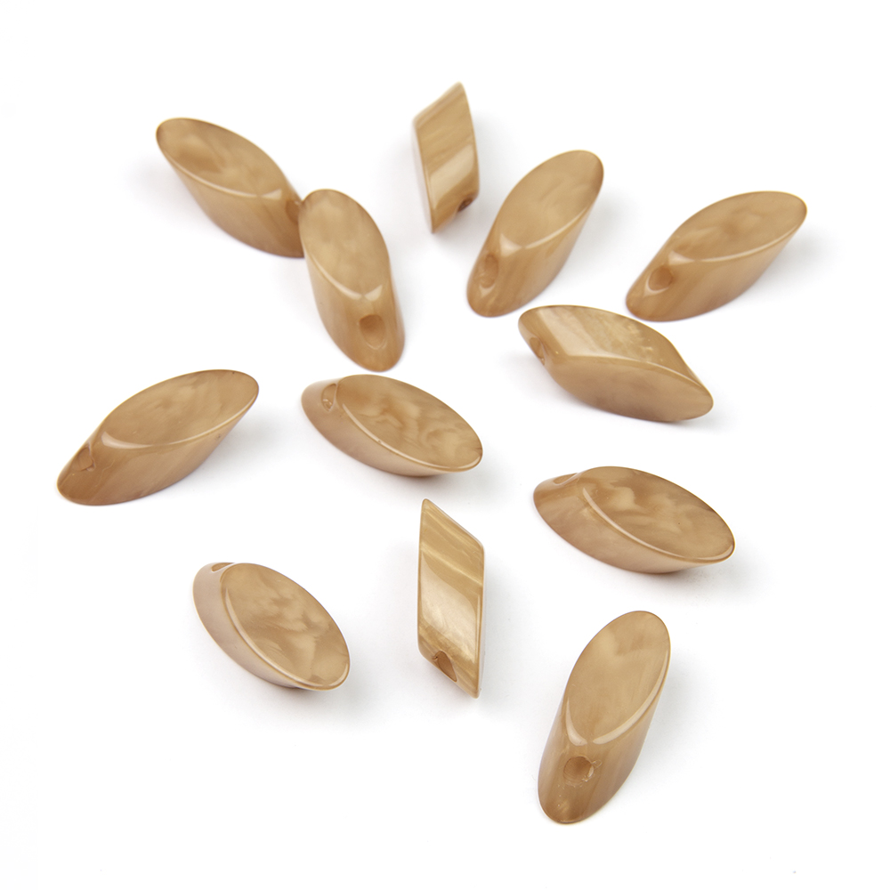 Бусины 1000-11 кофе с молоком (25 шт)