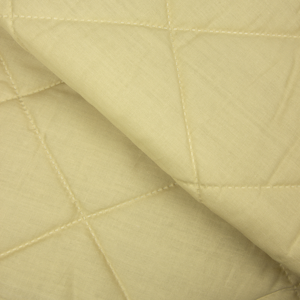 Термостежка из поликоттона MirTex "КРУПНЫЙ РОМБ" 6028-522210 бежево-песочный 280 см/±30 м