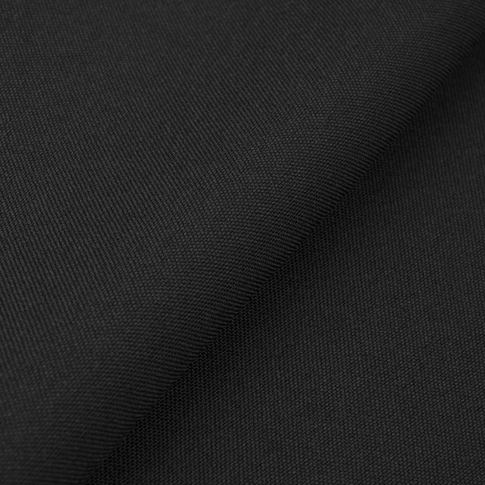 Ткань габардин NL120.02 черный (189г/кв.м) 150см/±34м