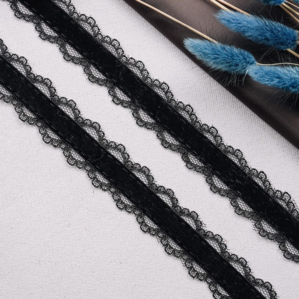 Тесьма 08A-UG1286 черный (45,72 м)