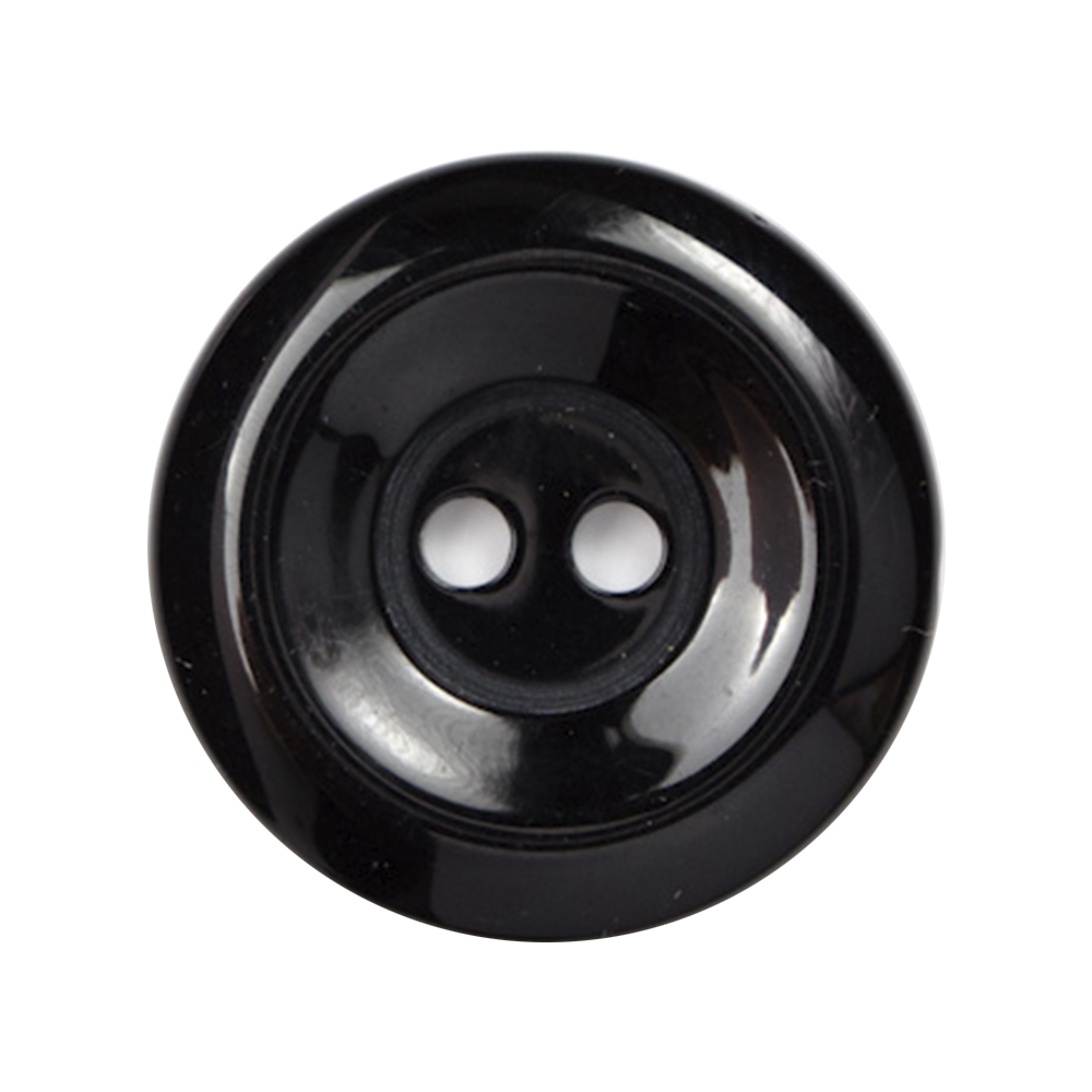 Пуговица пластик A813-34L черный (500 шт)