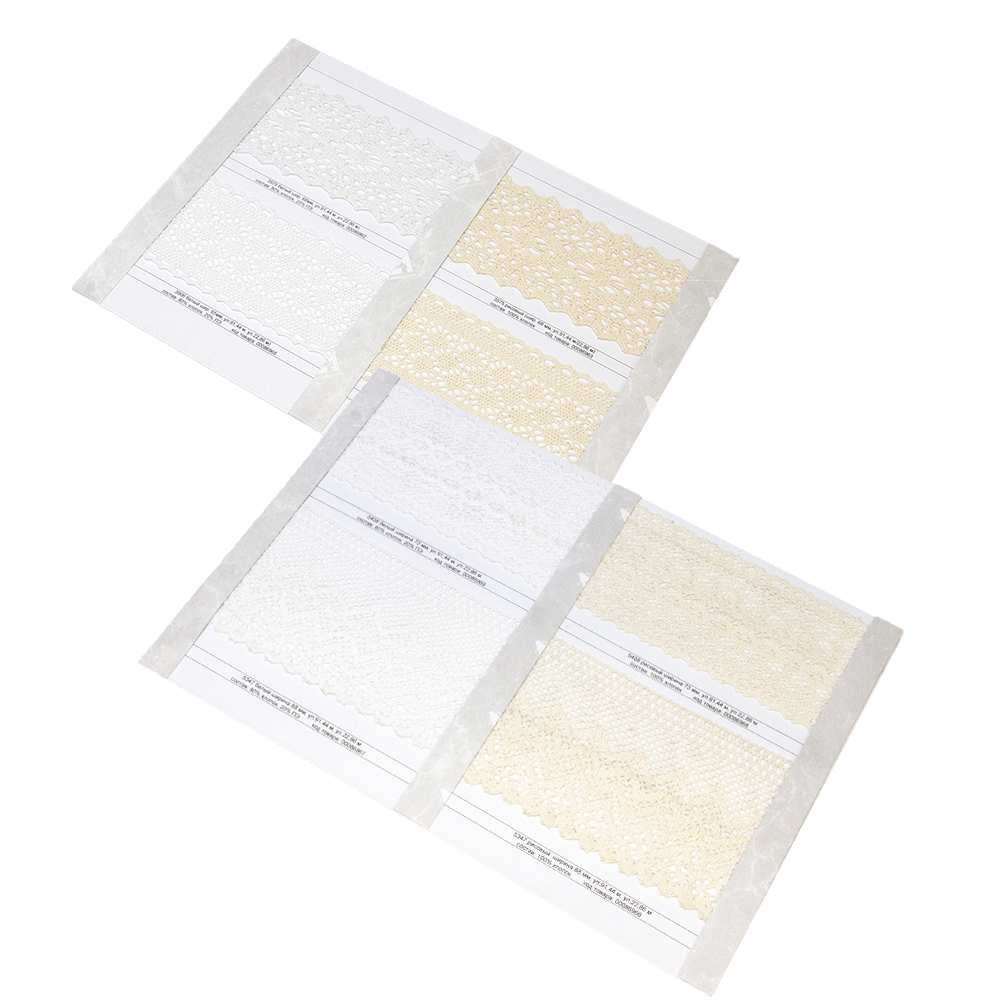 Вкладыш (новинки) в каталог вязаного кружева №1