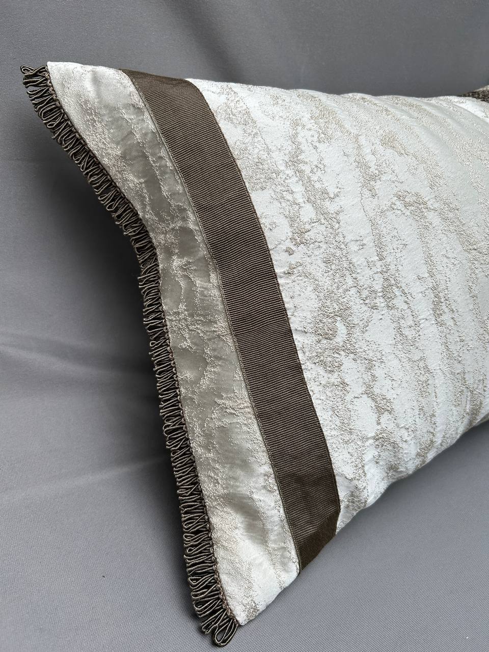 Кант с ресничками шторный "Букле" ER01-79-BEIGE MirTex темно-бежевый (3 см/12,5 м)