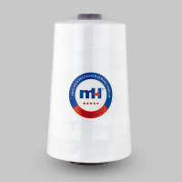 Нить швейная полиэстеровая (1301mH) 40/2 Белый 20000 YDS