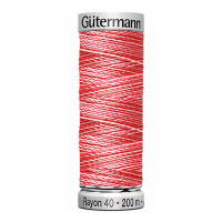 Нитки вышивальные из вискозы Gutermann Rayon №40 200м Цвет 2101