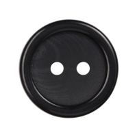 Пуговица пластик 206-32L черный (500 шт)