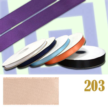 Лента атласная двухсторонняя №203 19 мм (6/8") (100 ярд)