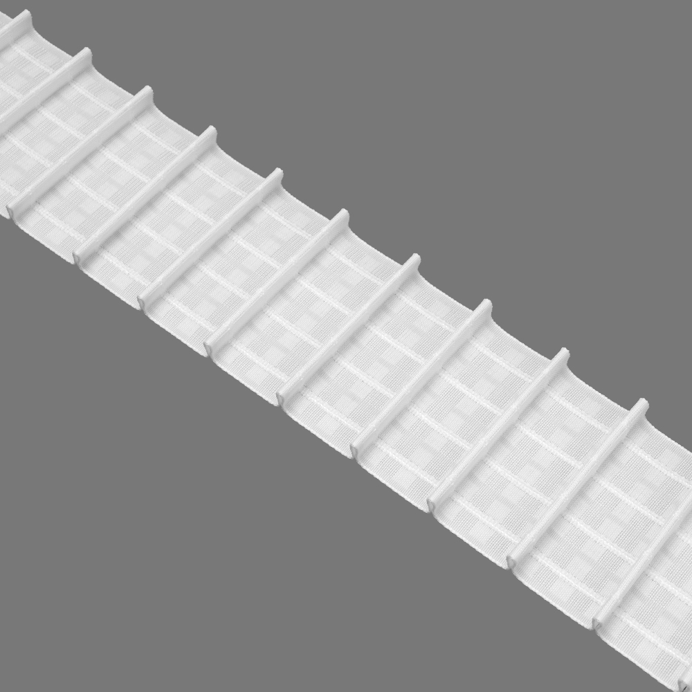 Шторная лента многокарманная 4428P (1:1,65) Oz-is Premium тканая 8см/50м (8 карманов, 4 шнура)