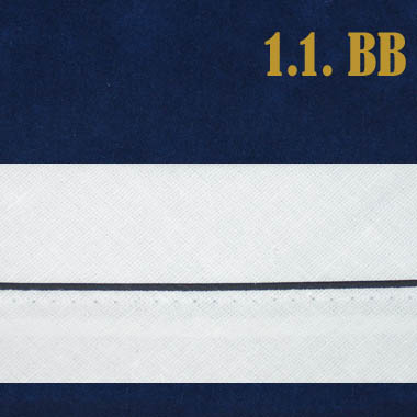 Корсажная лента сложная 1.1 ВВ белая (уп. 50 м)