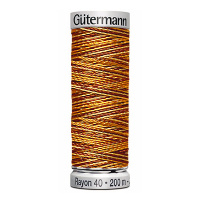 Нитки вышивальные из вискозы Gutermann Rayon №40 200м Цвет 2120