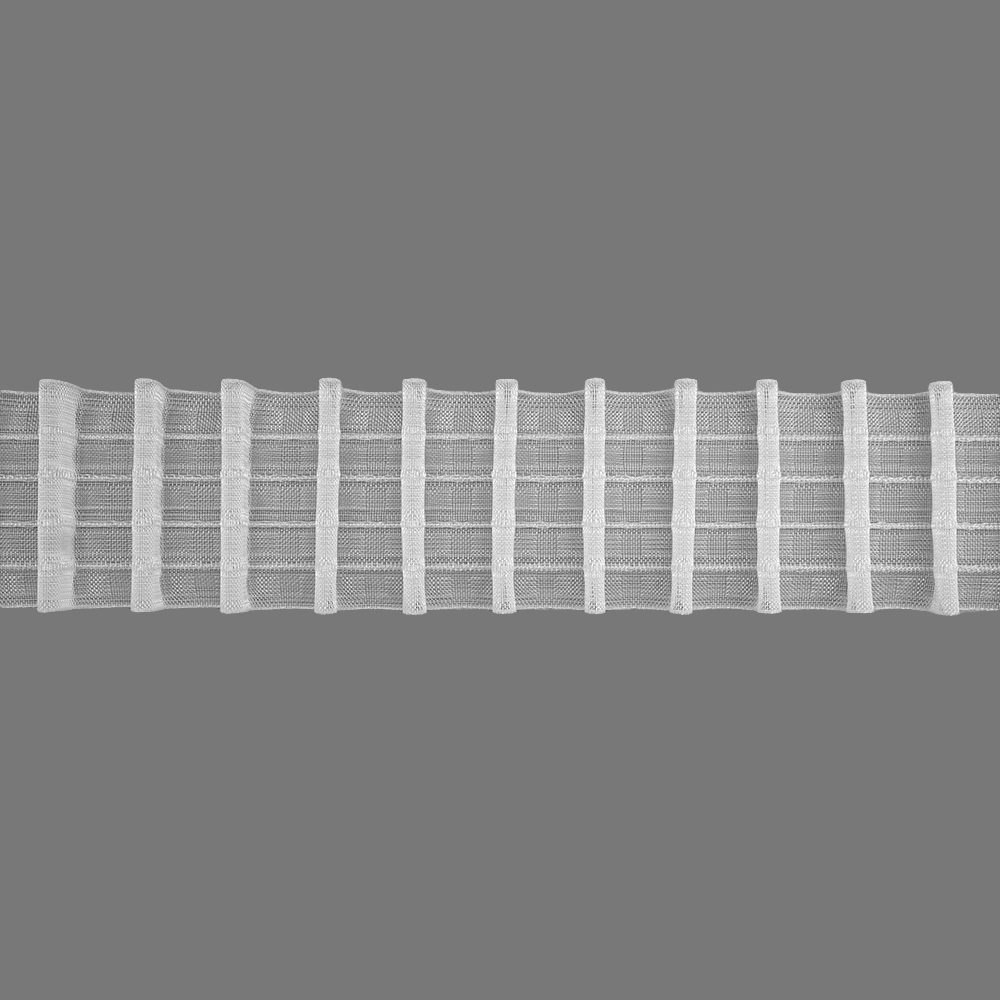 Шторная лента многокарманная 65MP/Soft (1:2,5) Oz-is Premium прозрачная 6,5 см/50 м