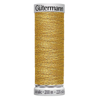 Нитки Gutermann Metallic 7007 №135 200м