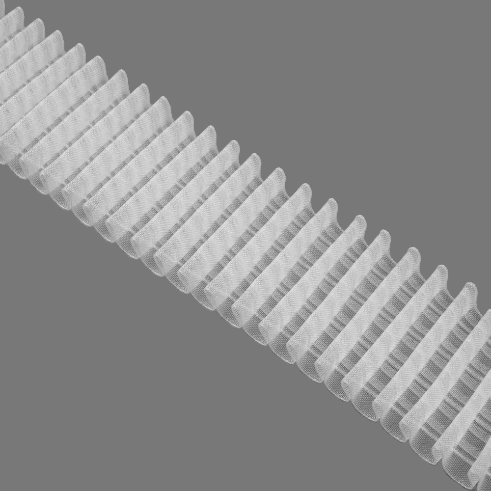 Шторная лента 4381MP (1:3) Oz-is Premium прозрачная 9 см/50м (7 карм. неприр. по длине, корд-4 леск)