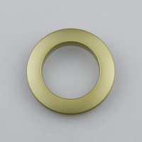 Люверсы для штор трехзамковые пластик 40 мм "СМ" 4 матовое золото (100 шт)