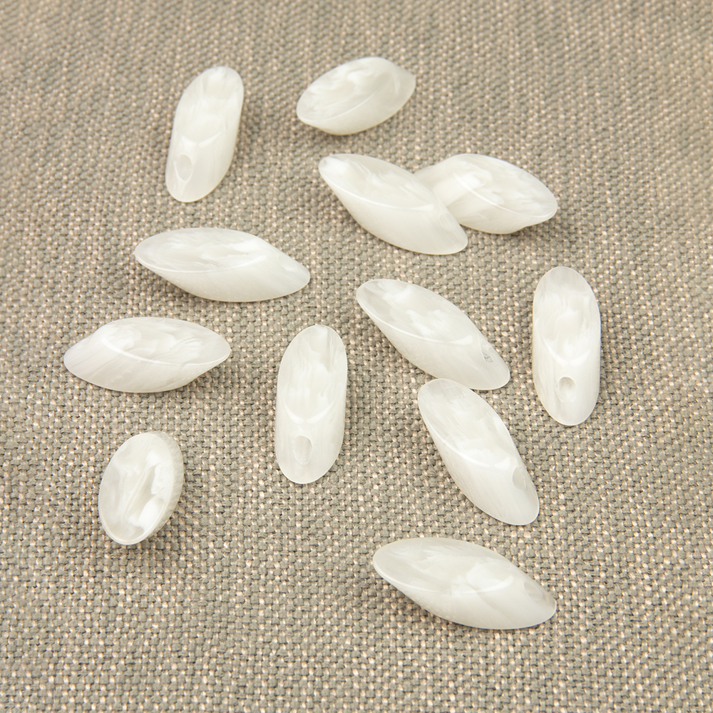 Бусины 1000-15 белый (200 шт)