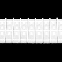 Шторная лента Bandex BELLINI тканая (К=1:2,5, корд-3 шнура) 10 см/50 м