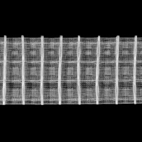 Шторная лента Bandex STRADIVARI прозрачная (К=1:2, корд-4 шнура) 10 см/50 м
