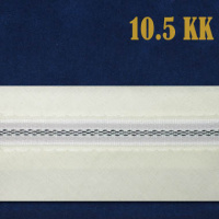 Корсажная лента сложная 10.5 КК белая (уп. 50 м)