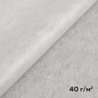 Флизелин клеевой 6040PN/W90 DextraTex (40 г/кв.м) белый 90 см/100 м