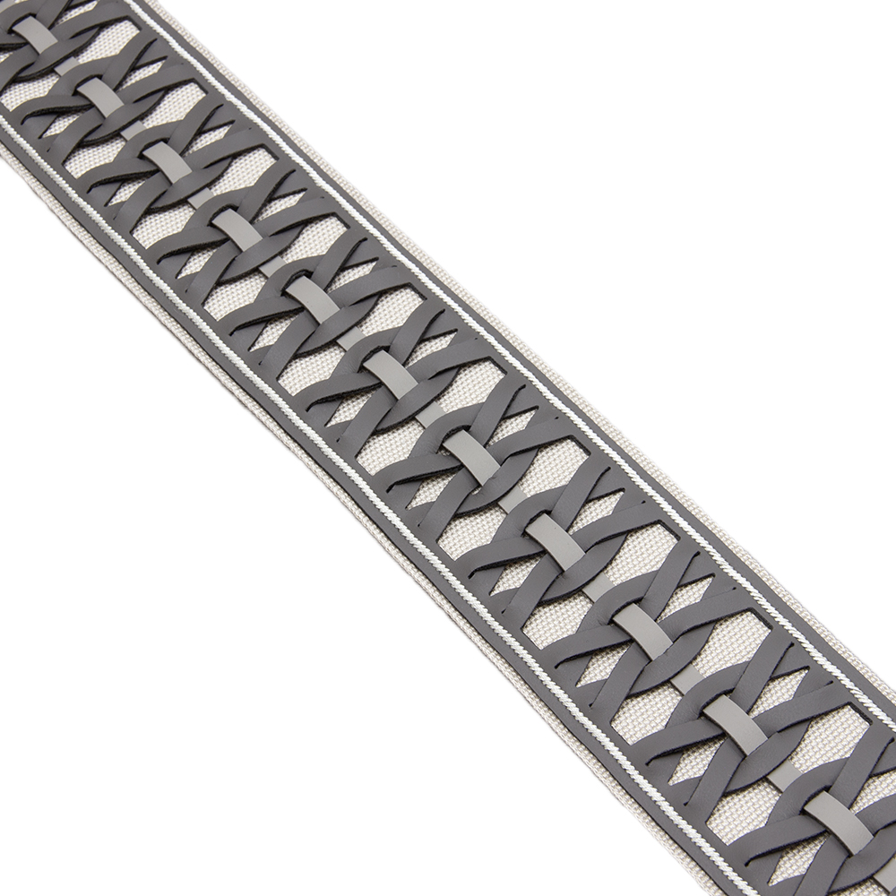 Бордюр из кож/зам XHB17-775-2 темно-серый  Коллекция №5 (ширина 6 см) (12,5 м)