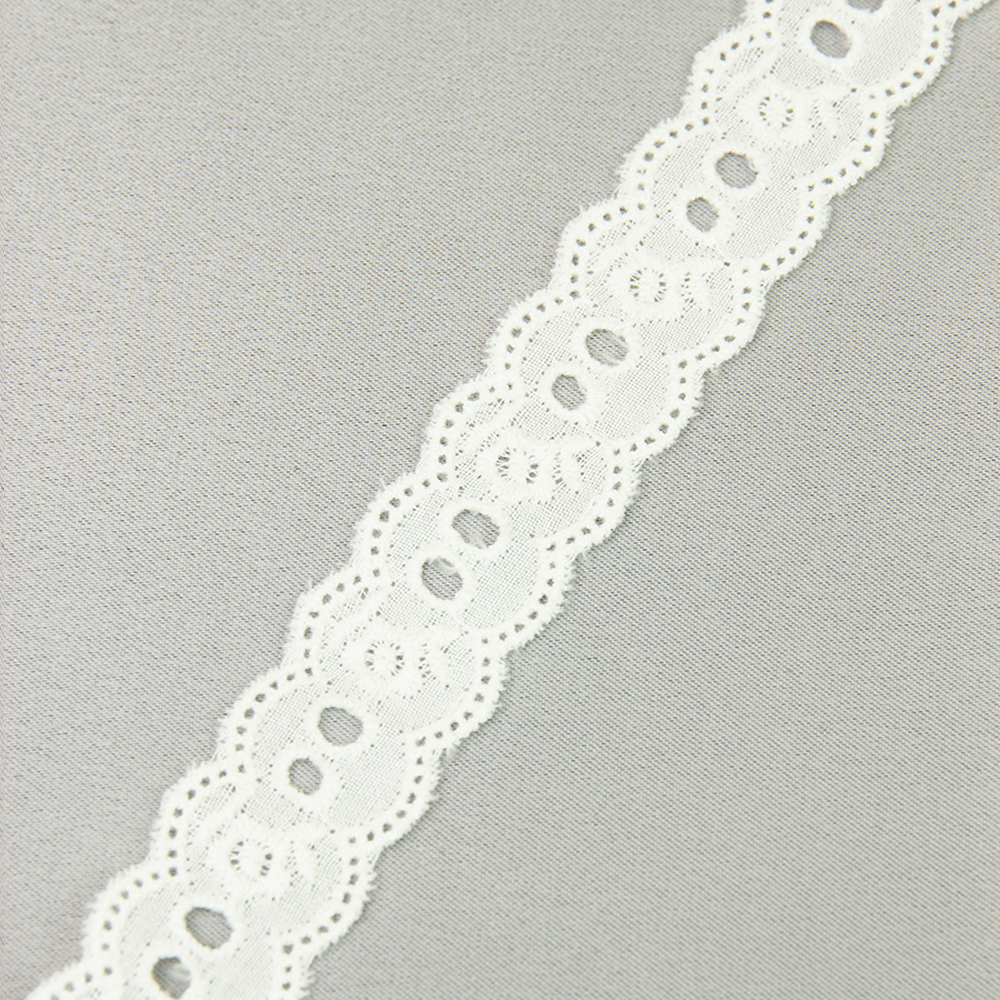 Тесьма-шитье 1675-2 молочный (75 ярд)